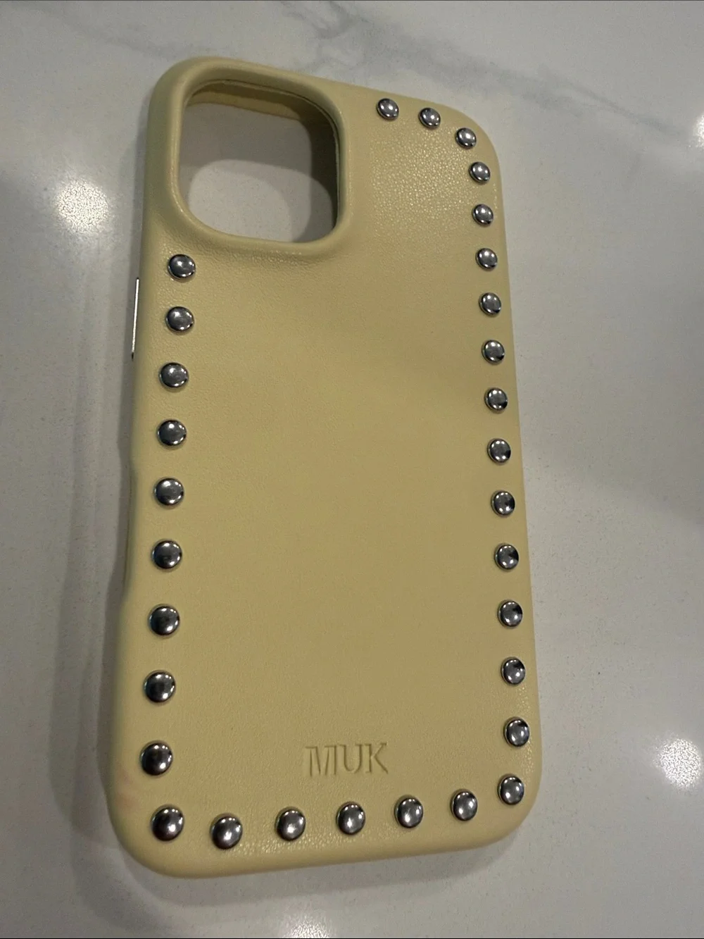 MUK Studded & Woven Texture Phone Case Set — Pink, Yellow, Burgundy iphone 16